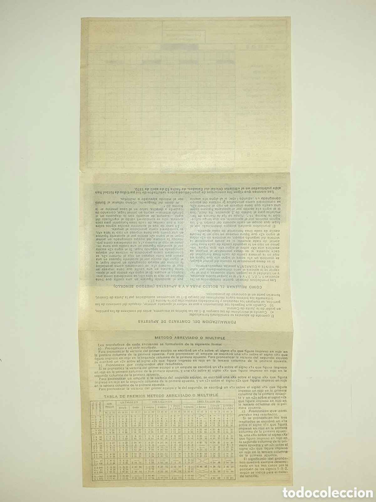 Coleccionismo deportivo: Quiniela jornada 26 de 24-2-1974 - Foto 6