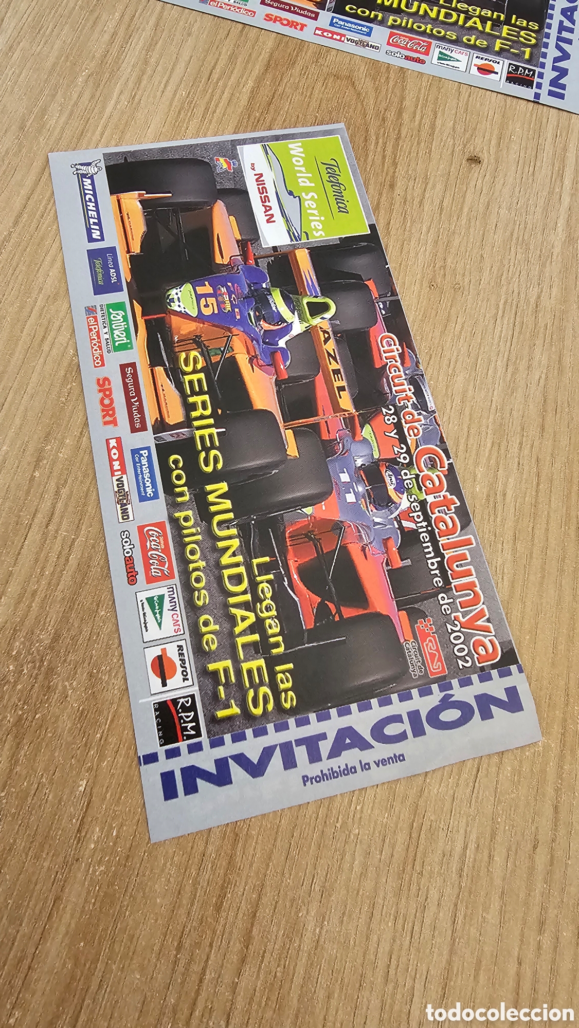 Coleccionismo deportivo: 2 Entradas &rdquo;Circuit de Catalunya 2002 - Foto 5