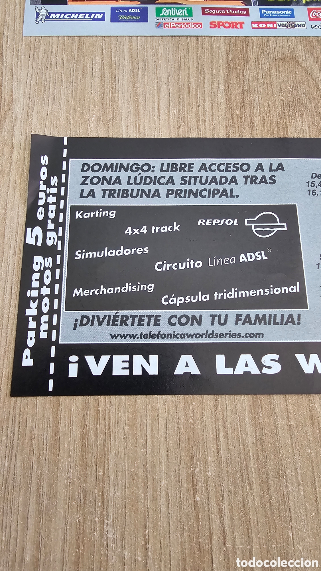 Coleccionismo deportivo: 2 Entradas &rdquo;Circuit de Catalunya 2002 - Foto 8