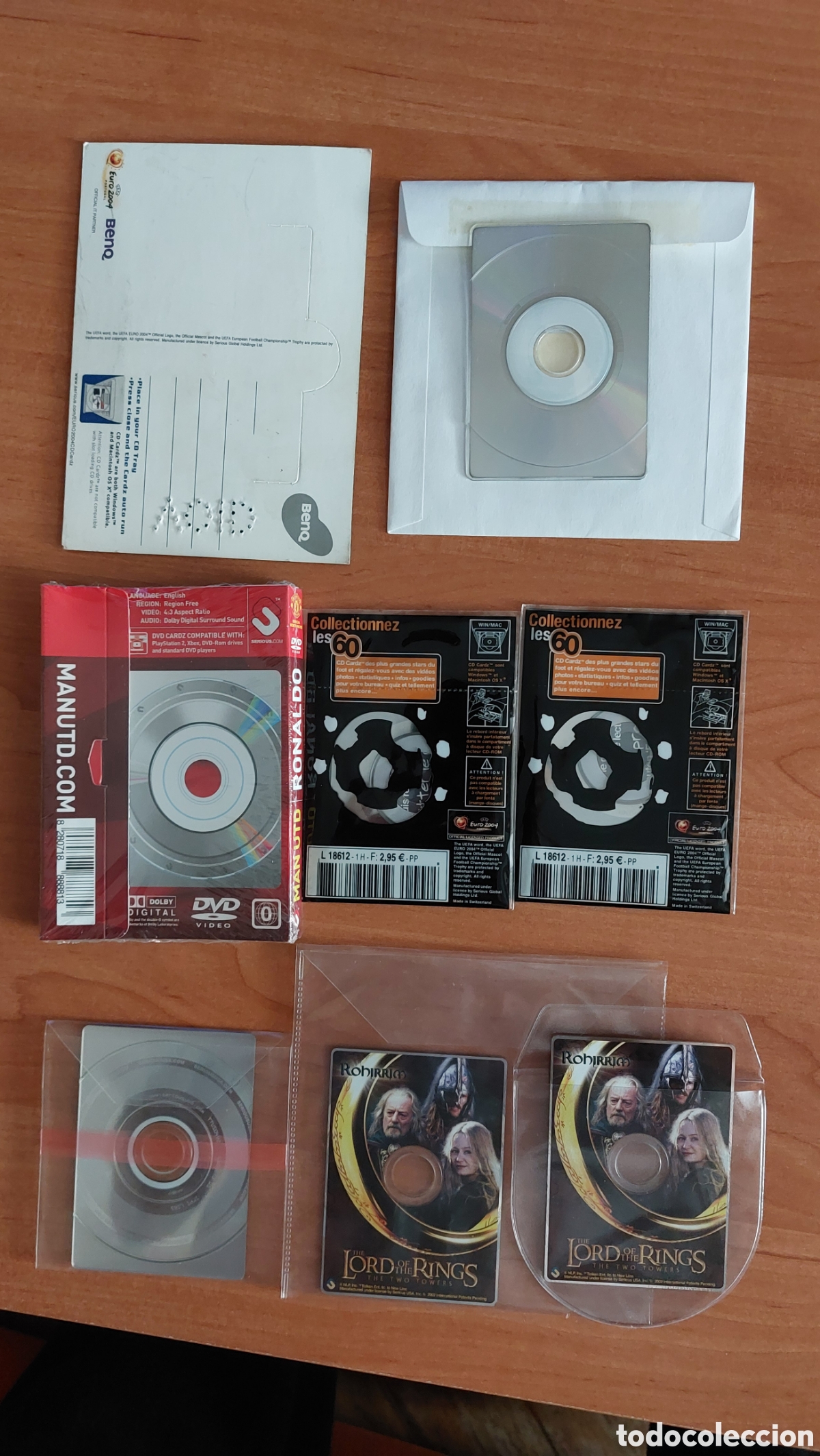 Coleccionismo deportivo: LOTE CD CARDS DEPORTIVOS Y CINE - Foto 2