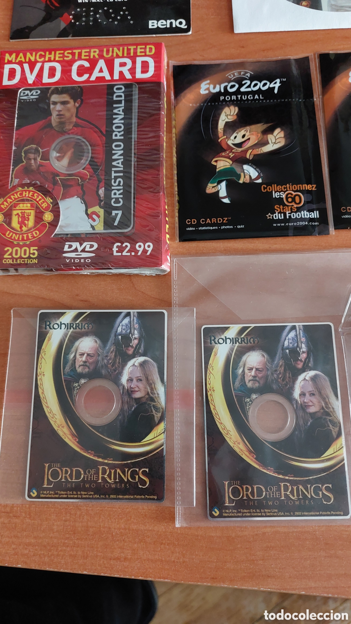 Coleccionismo deportivo: LOTE CD CARDS DEPORTIVOS Y CINE - Foto 5
