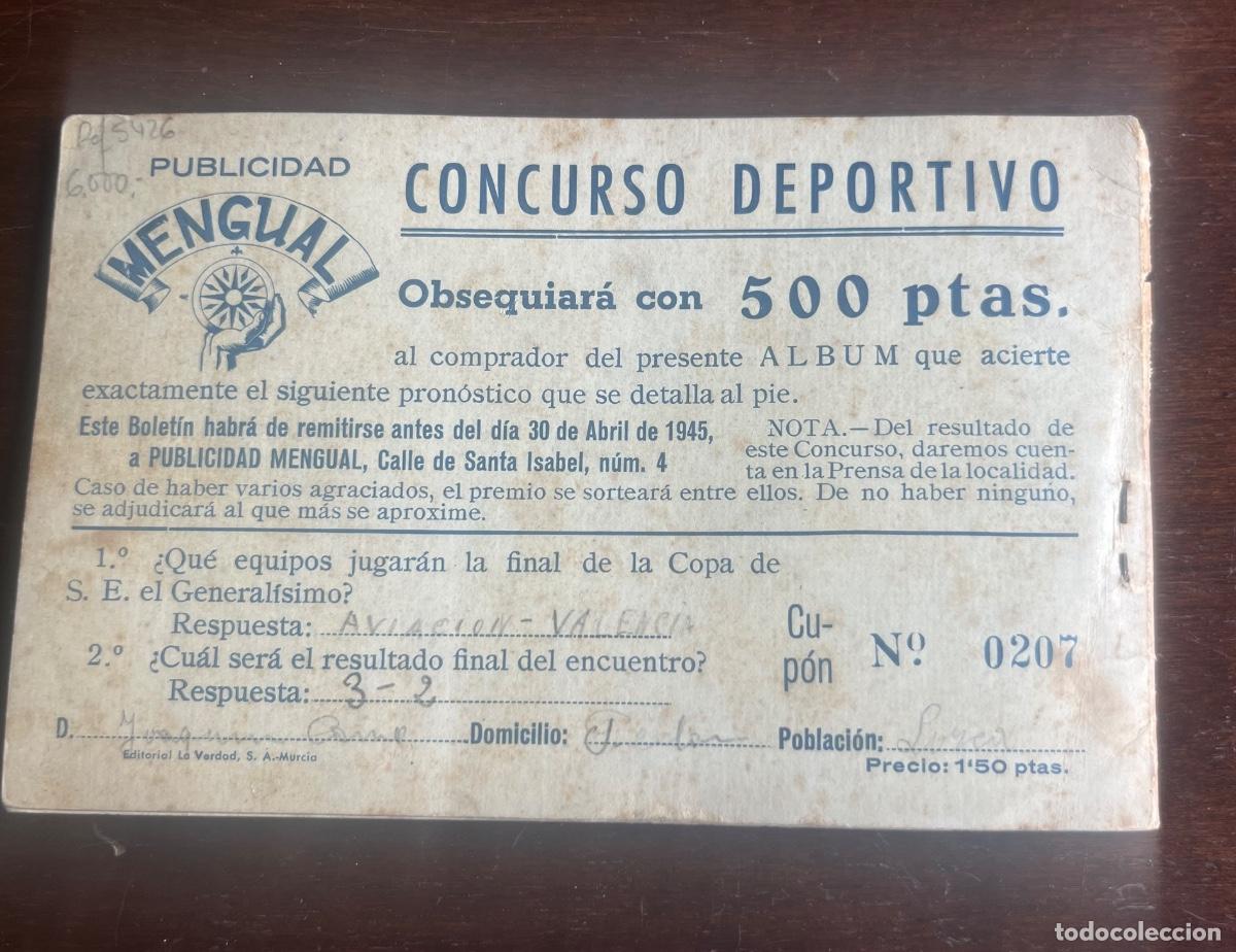 Coleccionismo deportivo: EQUIPOS DE 1 DIVISI&Oacute;N DE FUTBOL 1945. - Foto 17