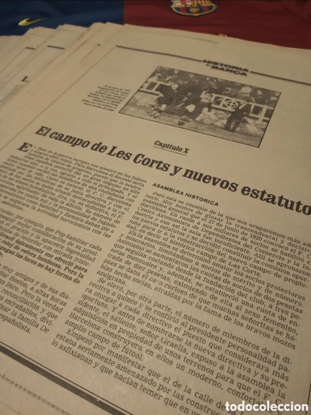 Coleccionismo deportivo: Historia del Bar&ccedil;a 1899-1983 Sport - Foto 5