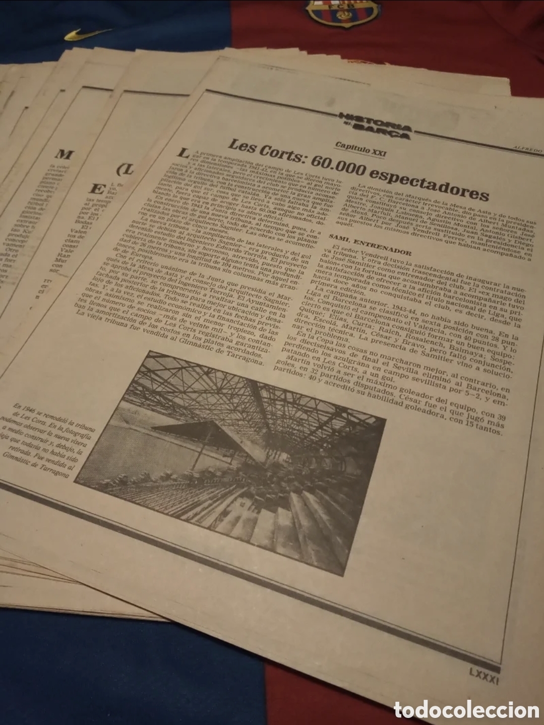 Coleccionismo deportivo: Historia del Bar&ccedil;a 1899-1983 Sport - Foto 7
