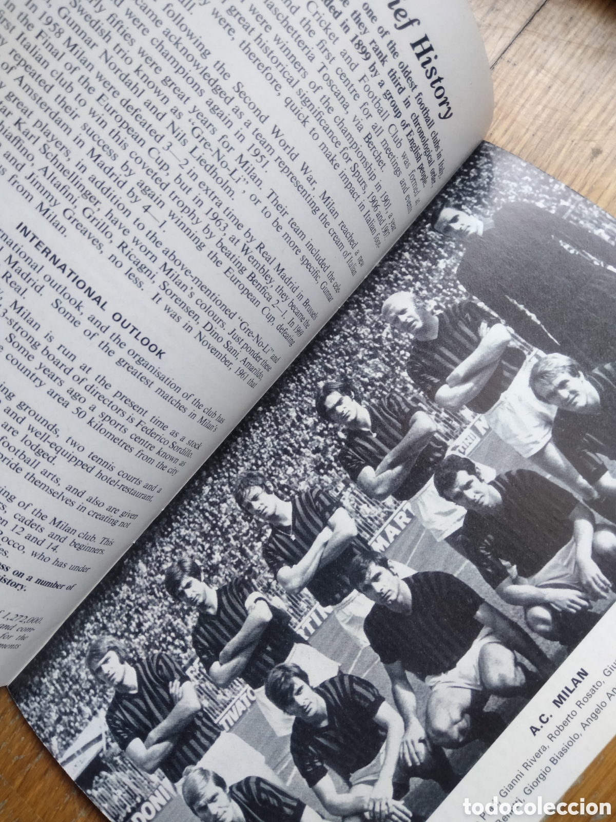 Coleccionismo deportivo: UEFA, 1971. Programa oficial, semifinal - Foto 4