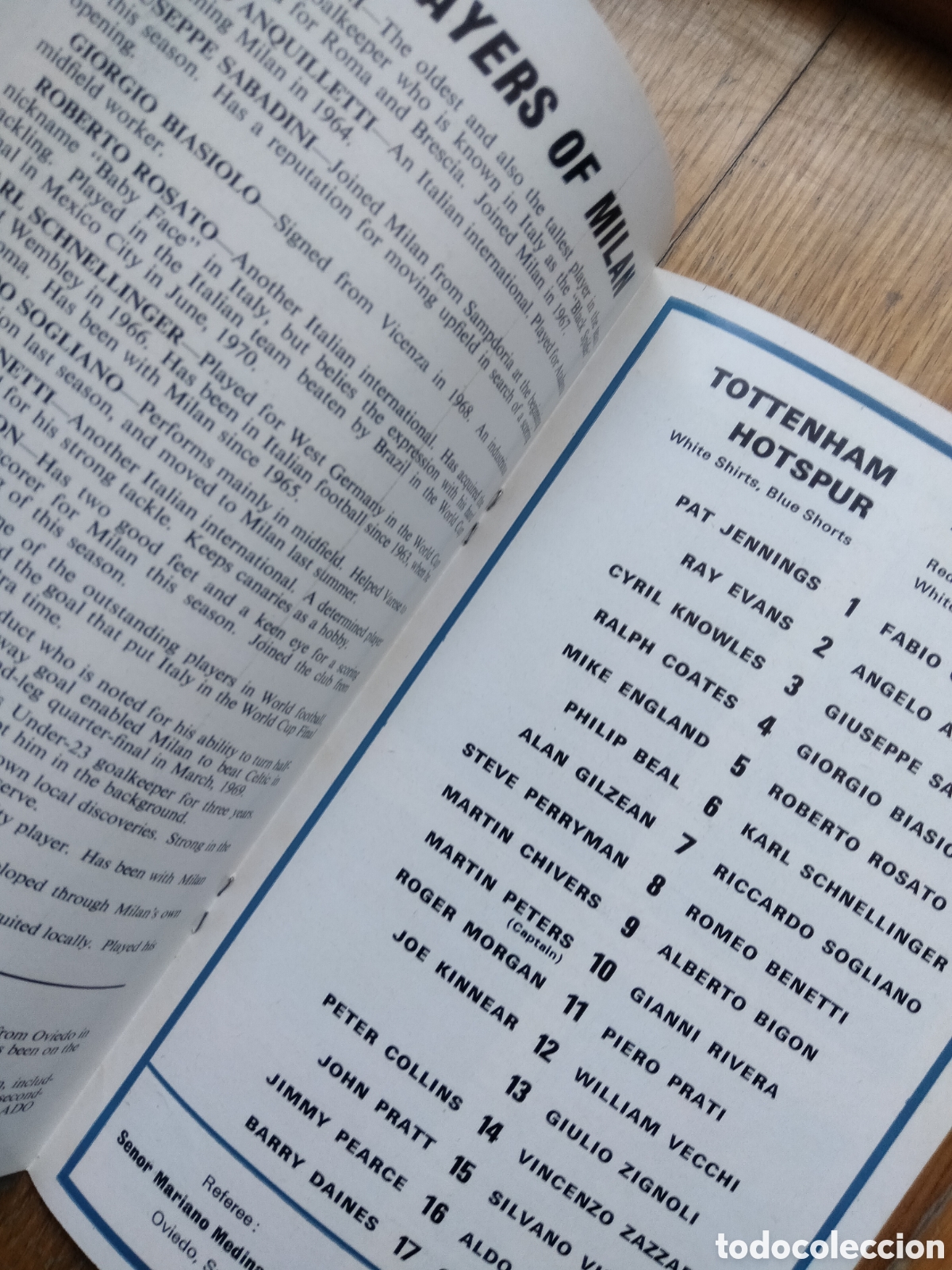 Coleccionismo deportivo: UEFA, 1971. Programa oficial, semifinal - Foto 5