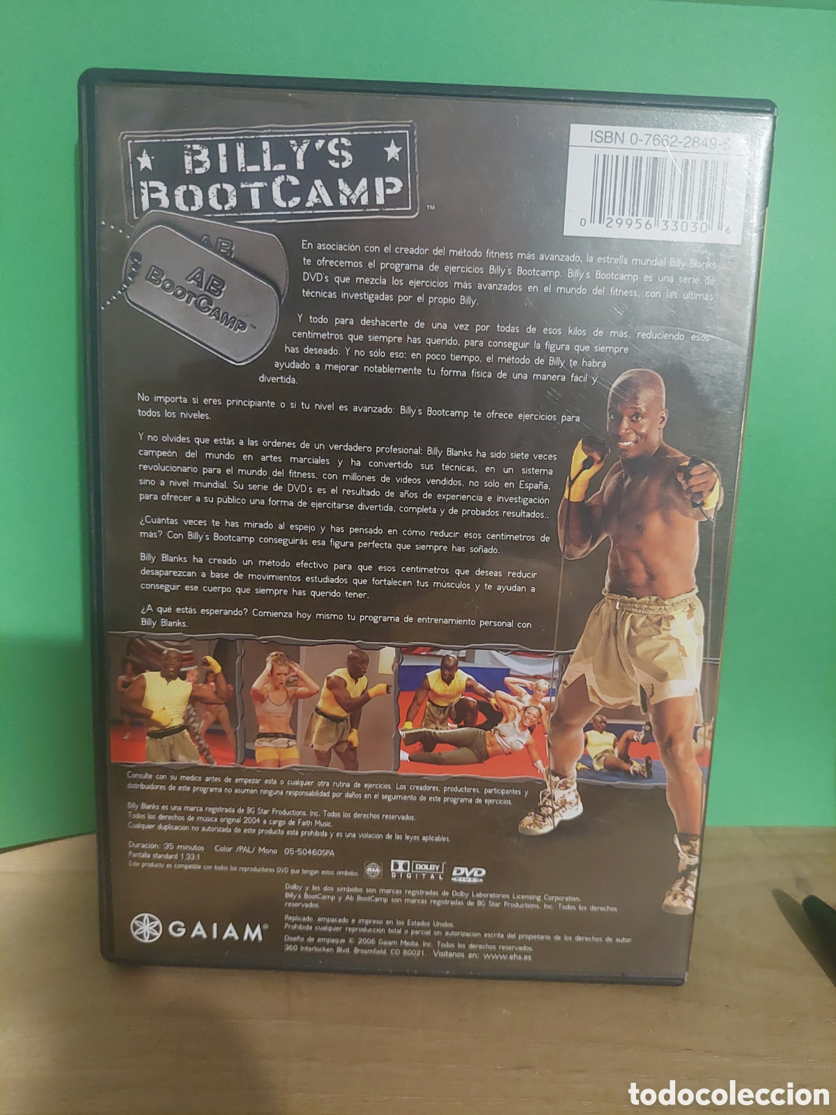 Coleccionismo deportivo: Dvd billy,s BOOTCAMP BILLY BLANKS deportes - Foto 2