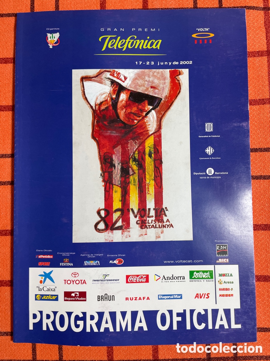 Coleccionismo deportivo: Programa Oficial 82 Volta Ciclista a Catalunya 2002 - Foto 1