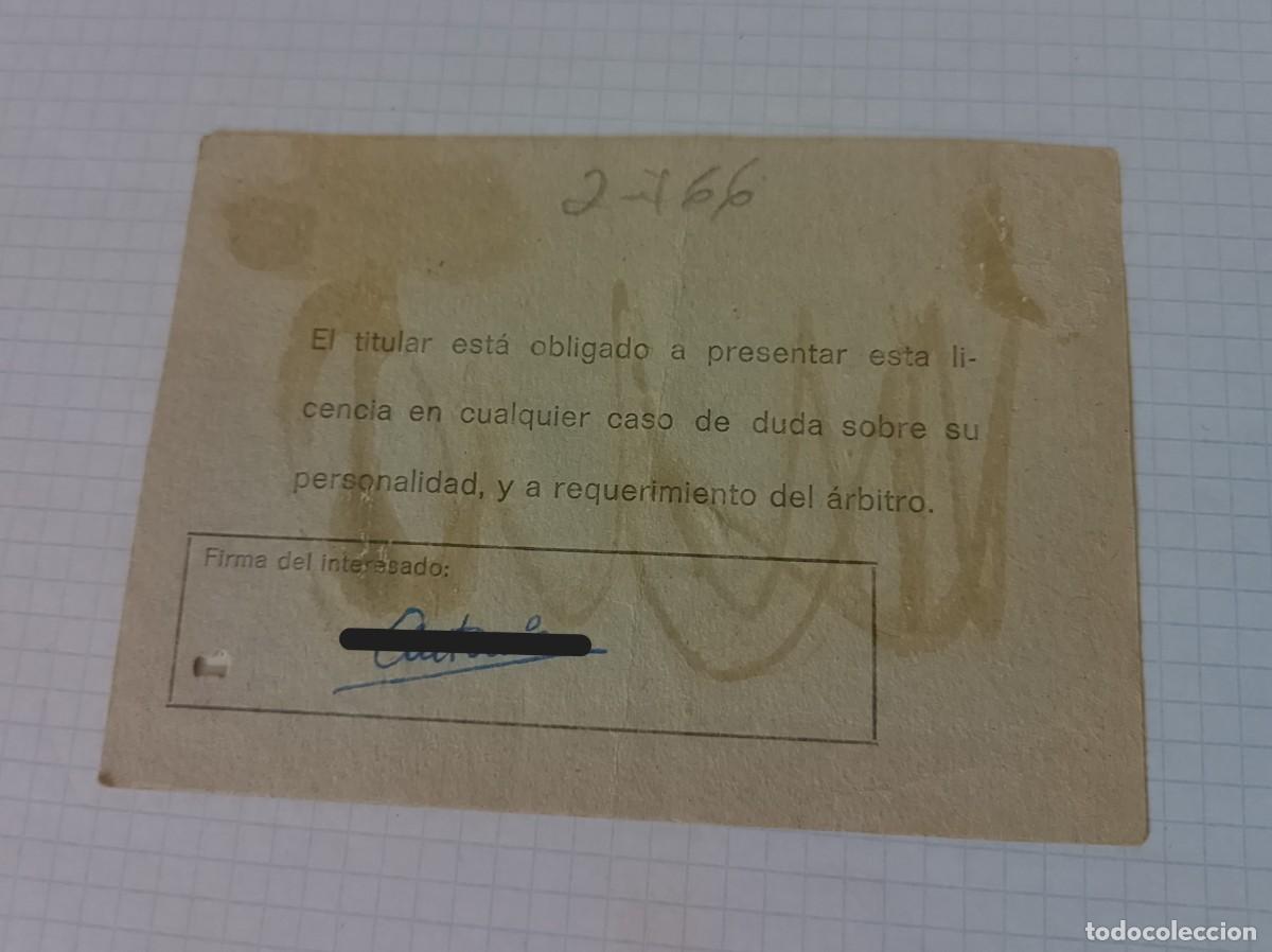 Coleccionismo deportivo: Licencia de delegado de equipo de Baloncesto - Foto 2