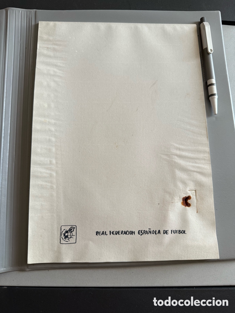 Coleccionismo deportivo: CARPETA. RFEF. Asamblea General Ordinaria. 1994 - Foto 3