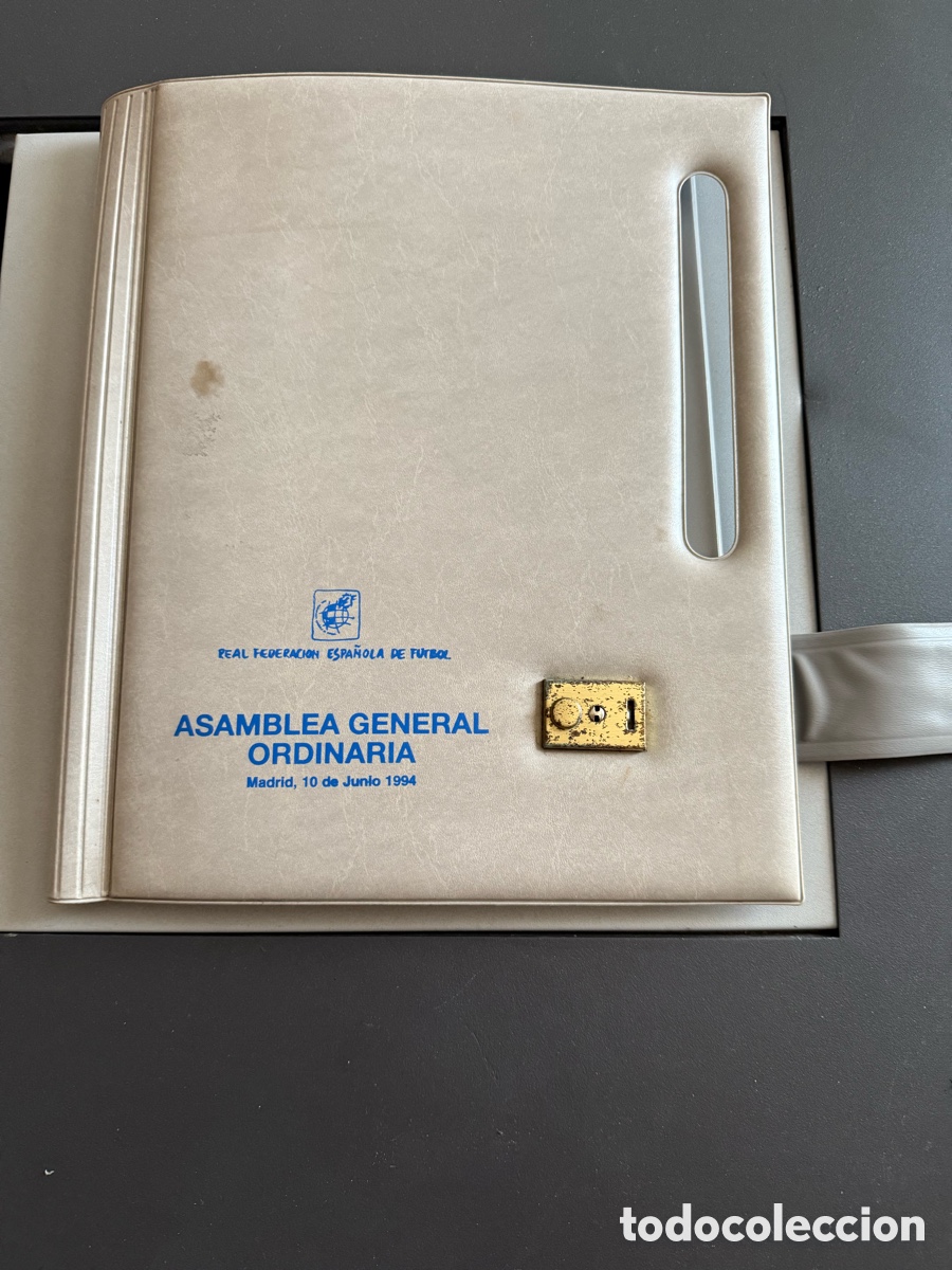 Coleccionismo deportivo: CARPETA. RFEF. Asamblea General Ordinaria. 1994 - Foto 1