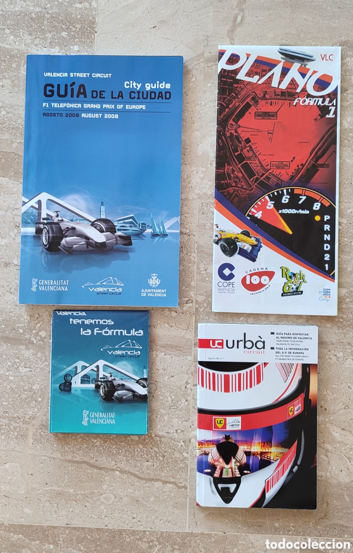 Coleccionismo deportivo: F1 circuito primera carrera Valencia 2008 - Foto 1