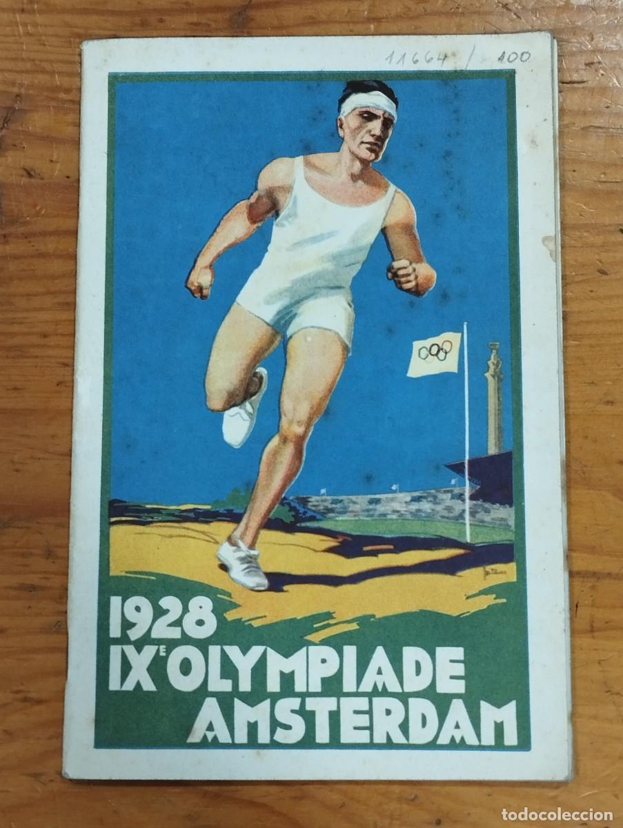Coleccionismo deportivo: OLIMPIADA AMSTERDAM 1928 (IX OLIMPIADA). PROGRAMA EN ESPA&Ntilde;OL ORIGINAL. - Foto 1