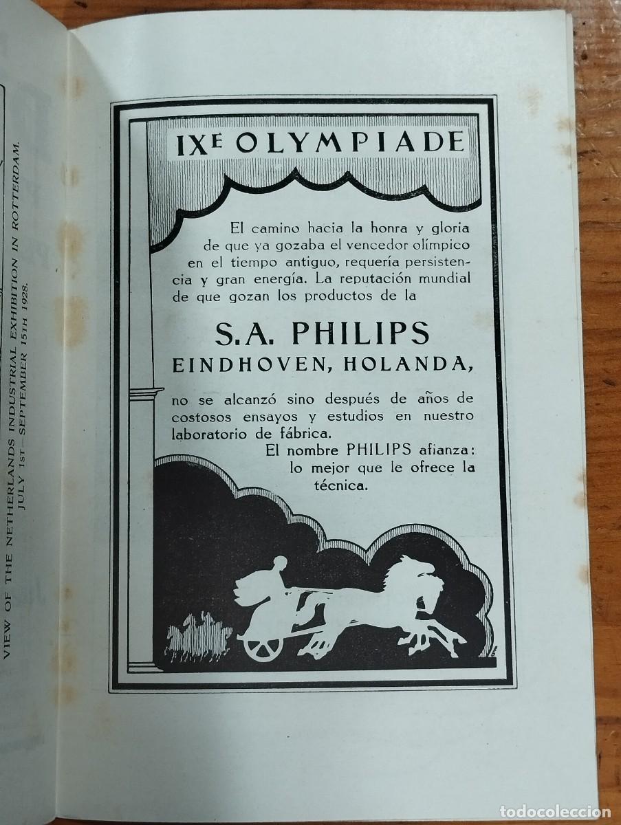 Coleccionismo deportivo: OLIMPIADA AMSTERDAM 1928 (IX OLIMPIADA). PROGRAMA EN ESPA&Ntilde;OL ORIGINAL. - Foto 9