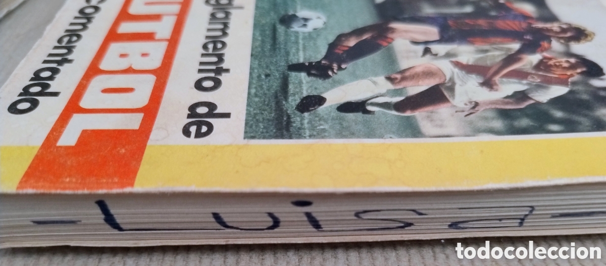 Coleccionismo deportivo: Reglamento de Futbol comentado. 1981 - Foto 2