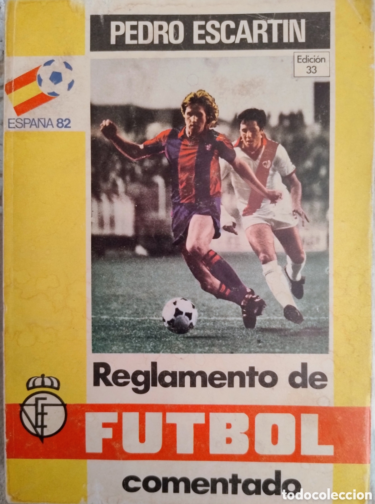 Coleccionismo deportivo: Reglamento de Futbol comentado. 1981 - Foto 1