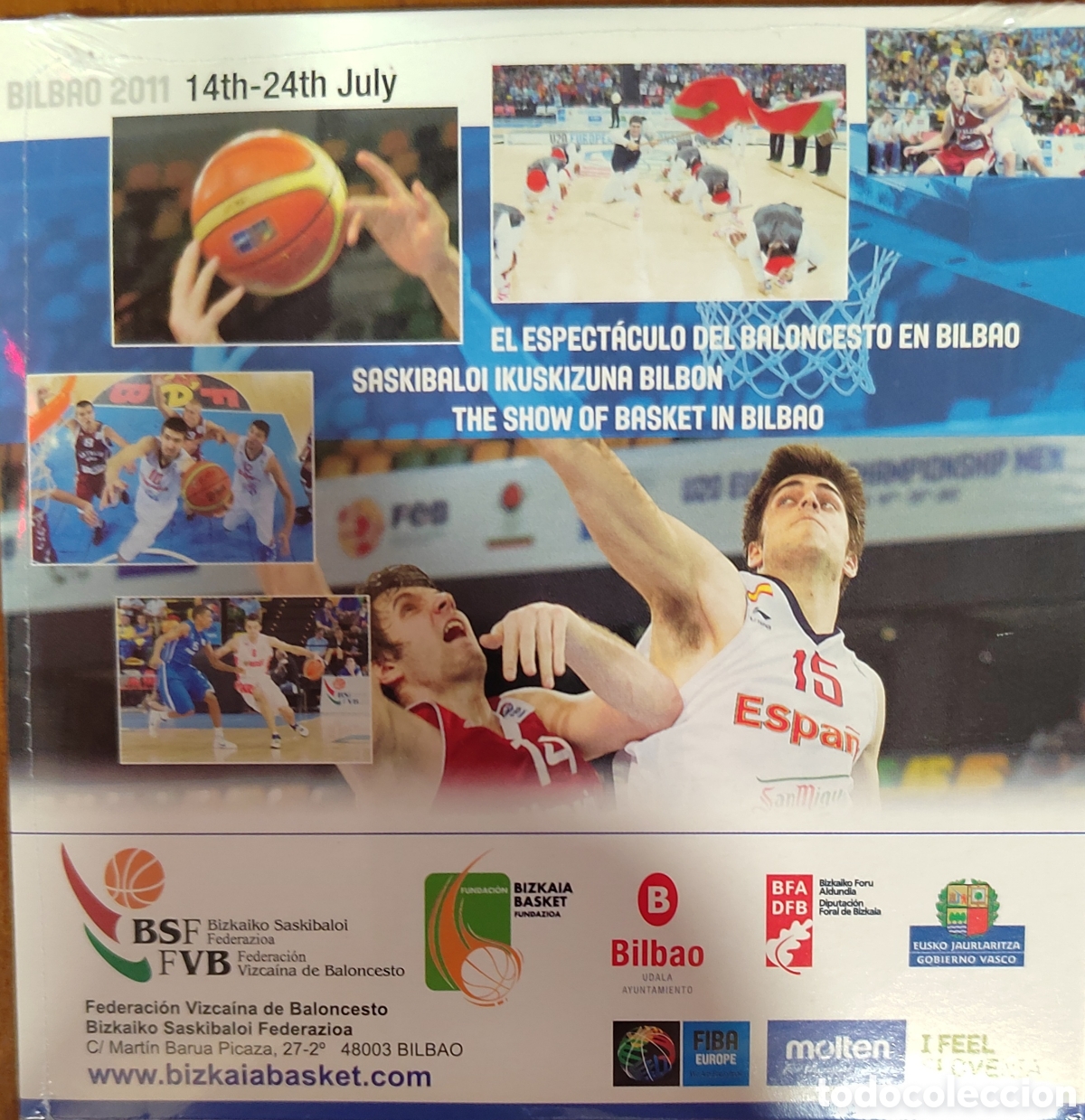 Coleccionismo deportivo: Dvd EUROPA U20 MASCULINO 2011 - Foto 2