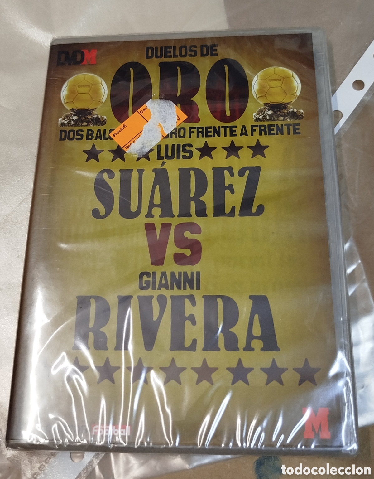 Coleccionismo deportivo: Duelos de oro. Luis Su&aacute;rez VS Gianni Rivera. SIN ABRIR - Foto 1