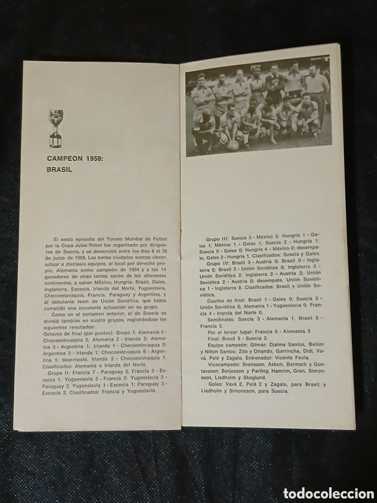 Coleccionismo deportivo: Programa oficial del Mundial de M&eacute;xico 1970 con Pel&eacute; en la portada. LAN CHILE - Foto 10