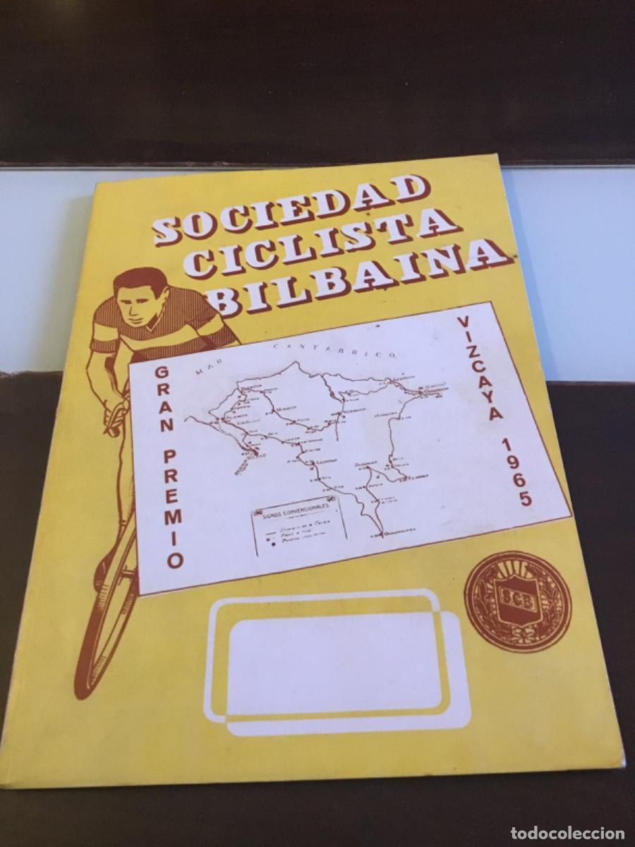 Coleccionismo deportivo: Sociedad ciclista bilbaina 1965 ,gran premio - Foto 1