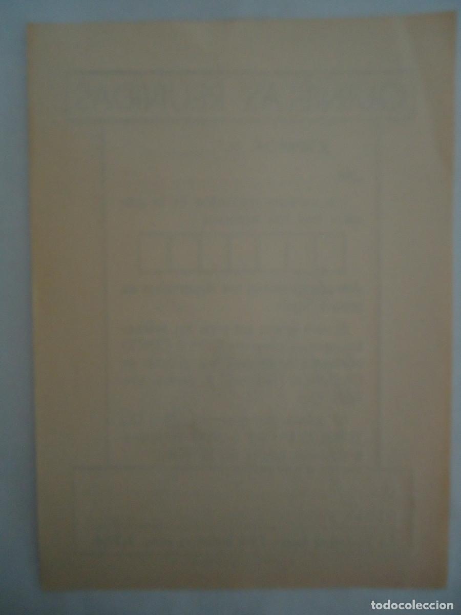 Coleccionismo deportivo: DOCUMENTO ANTIGUO DE QUINIELISTA DE MONOVAR- ALICANTE. PP --12 - Foto 2