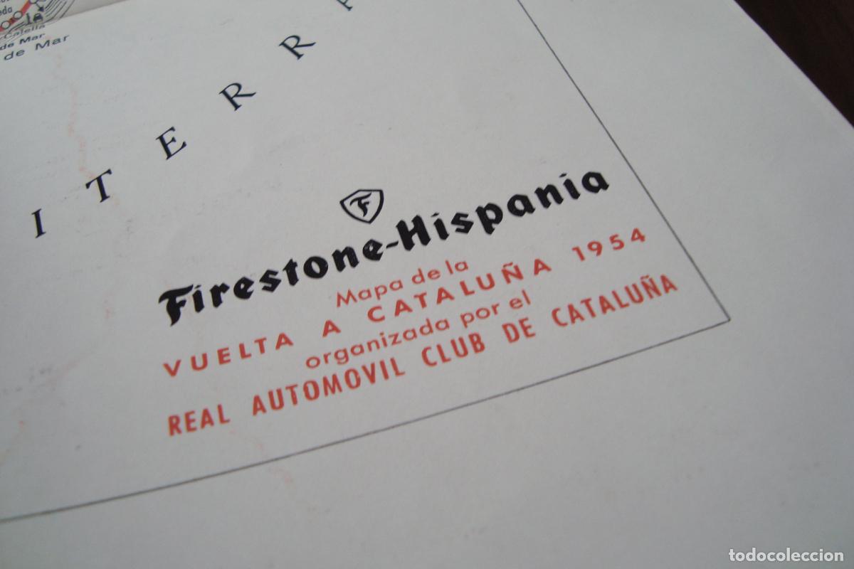Coleccionismo deportivo: PROGRAMA REAL AUTOMOVIL CLUB CATALU&Ntilde;A. VUELTA CATALU&Ntilde;A 1954. - Foto 5