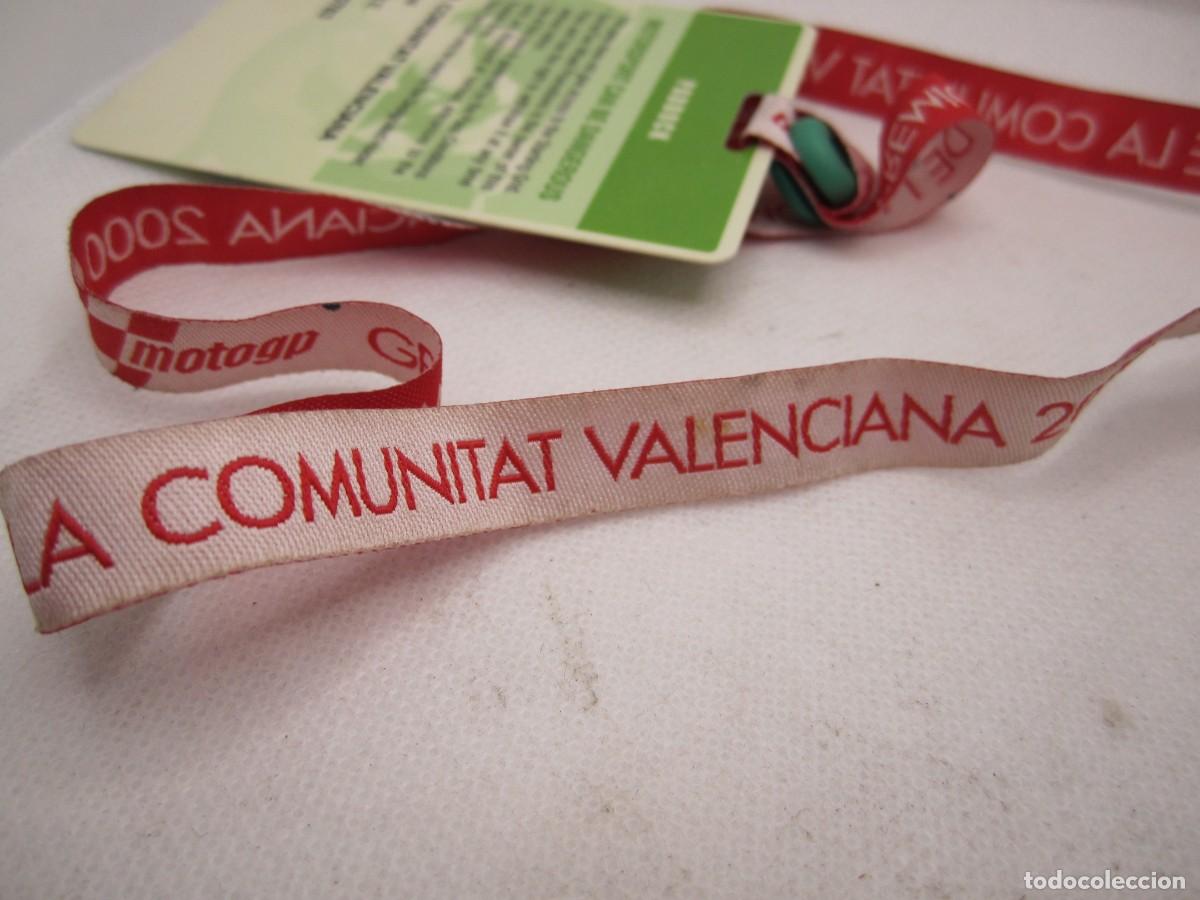 Coleccionismo deportivo: pase vip paddock g.p.comunitat valenciana 2000 motogp - Foto 3