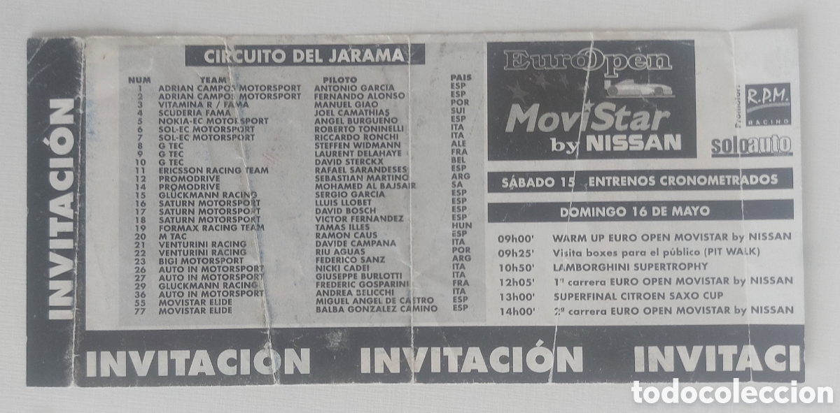 Coleccionismo deportivo: Fernando Alonso - Programa oficial de 1999 - Foto 5