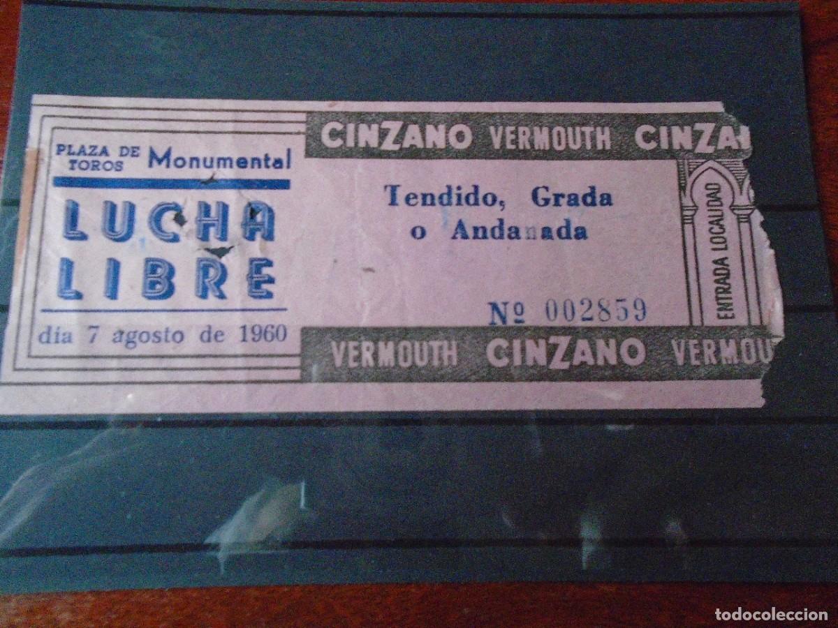 Coleccionismo deportivo: LUCHA LIBRE 1960 PLAZA DE TOROS MONUMENTAL BARCELONA - Foto 1