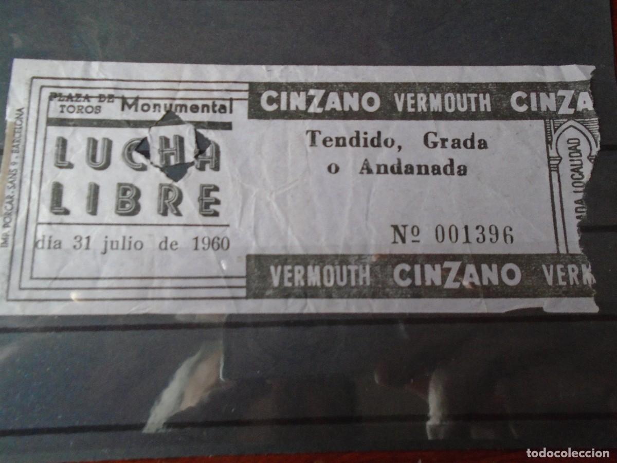 Coleccionismo deportivo: LUCHA LIBRE 1960 PLAZA DE TOROS MONUMENTAL BARCELONA - Foto 1