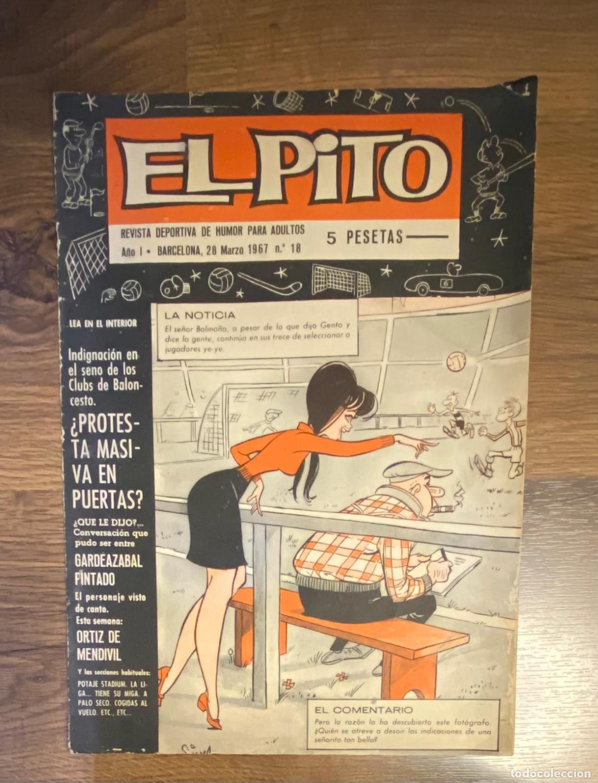 Coleccionismo deportivo: el pito n&ordm; 18. marzo 1967 - Foto 1