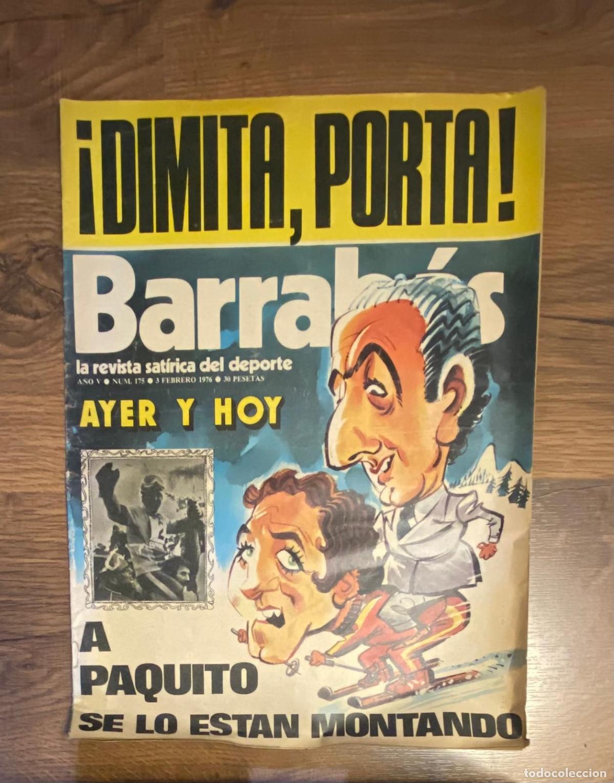 Coleccionismo deportivo: Barrabas n&ordm; 175 Contiene poster de chicas) - Foto 1