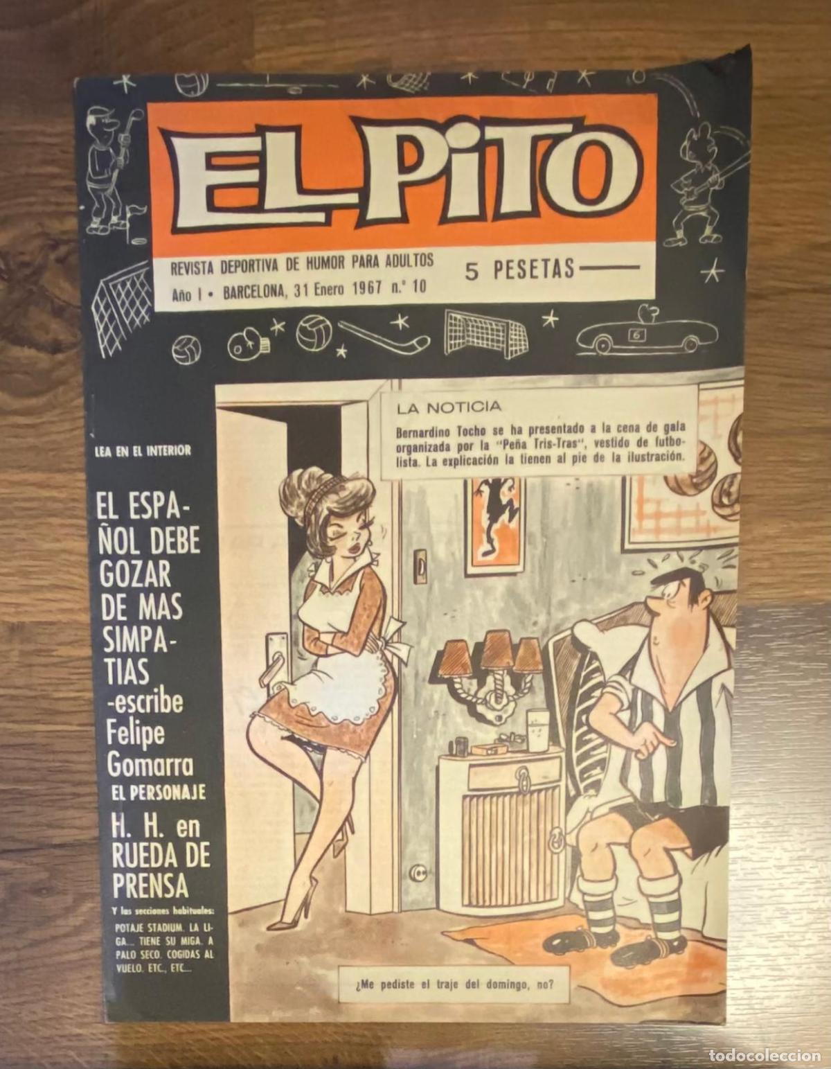 Coleccionismo deportivo: el pito n&ordm; 10. enero 1967 - Foto 1