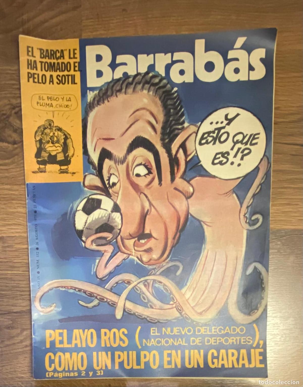 Coleccionismo deportivo: Barrabas n&ordm; 152 (Conserva poster central con chica) - Foto 1