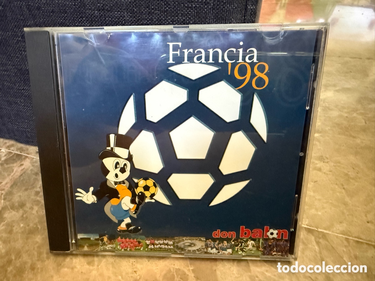 Coleccionismo deportivo: CD INTERACTIVO DON BAL&Oacute;N FRANCIA 98 - Foto 1