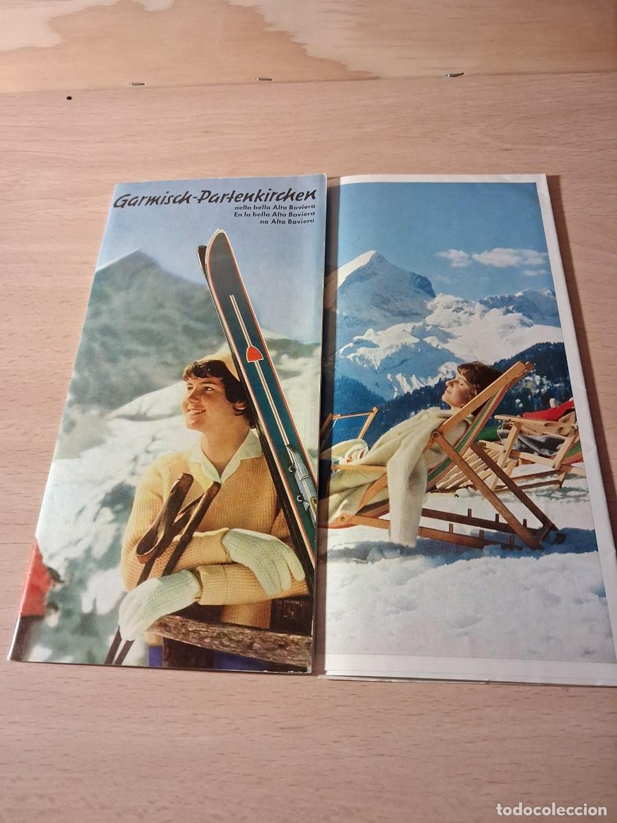 Coleccionismo deportivo: A&ntilde;os 60. Folleto Ski en Baviera