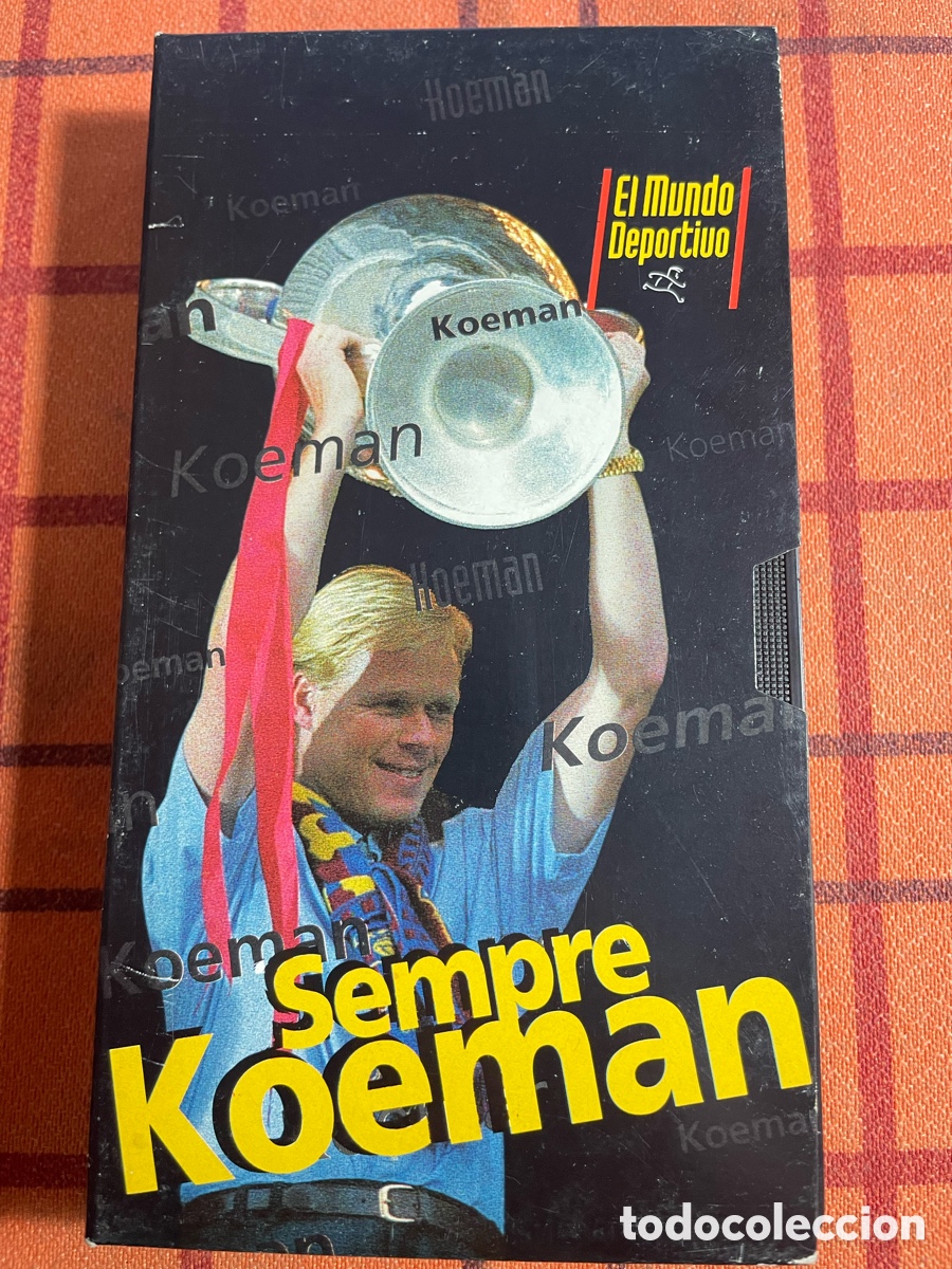 Coleccionismo deportivo: Sempre Koeman - VHS Original El Mundo Deportivo (Ronald Koeman) - Edici&oacute;n en catal&aacute;n