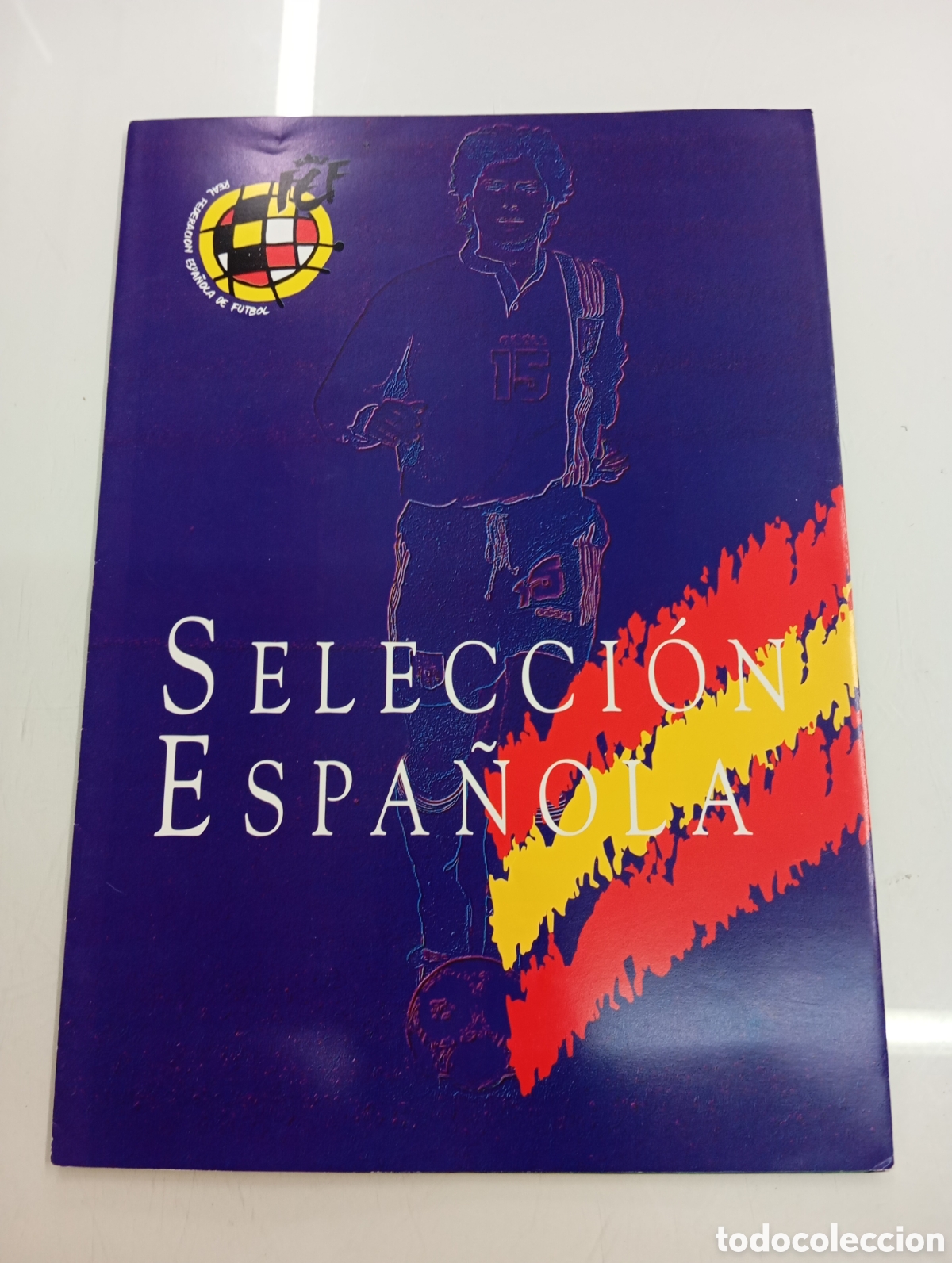 Coleccionismo deportivo: DOSSIER OFICIAL SELECCION ESPA&Ntilde;OLA EUROCOPA 1996 ENGLAND REAL FEDERACION ESPA&Ntilde;OLA DE FUTBOL ESPA&Ntilde;A