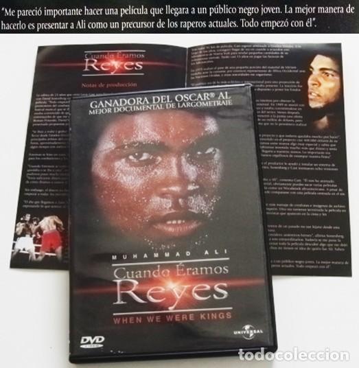 Coleccionismo deportivo: CUANDO &Eacute;RAMOS REYES DVD DOCUMENTAL COMBATE MUHAMMAD ALI BOXEO DEPORTE FOREMAN PELEAS &Iacute;DOLO &Aacute;FRICA DE