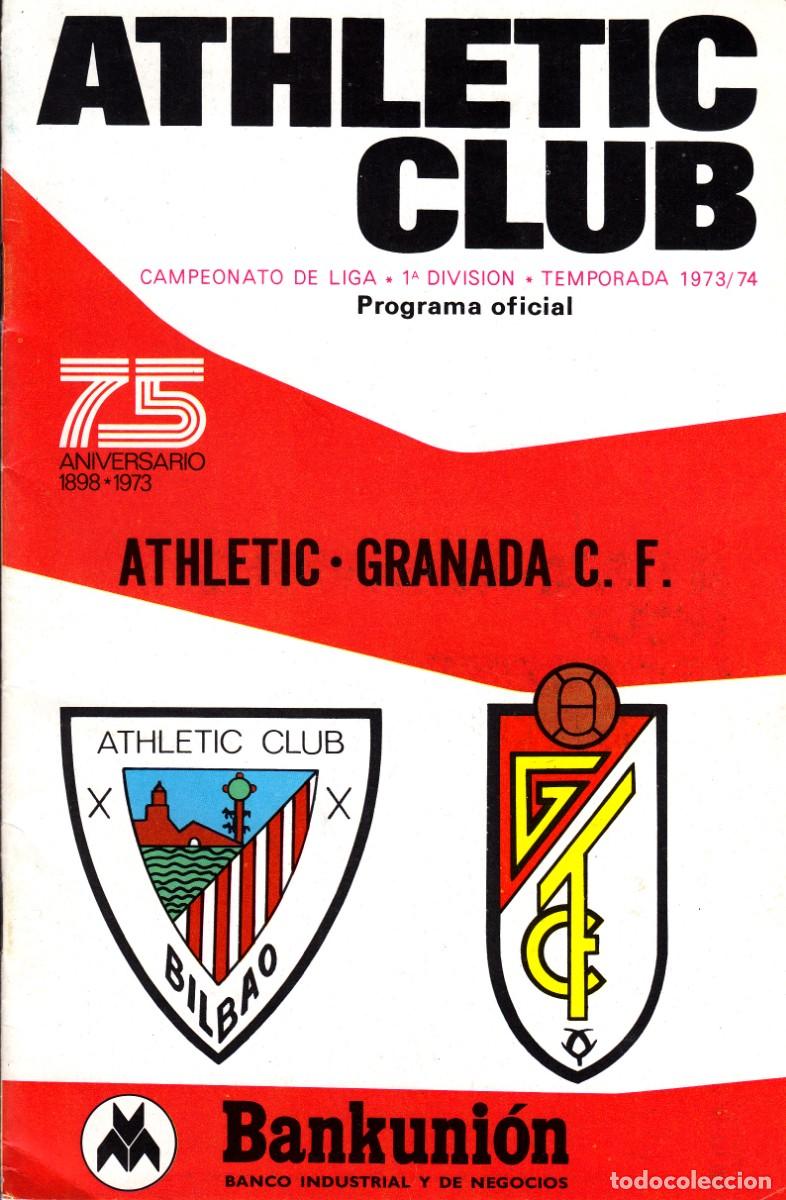 Coleccionismo deportivo: ATHLETIC CLUB - CAMPEONATO LIGA 1973/74