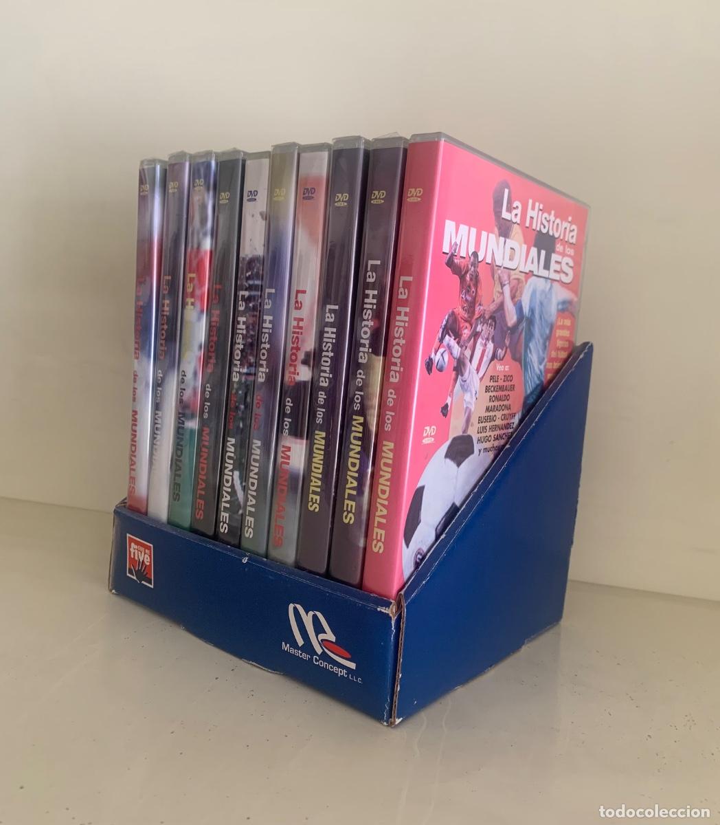Coleccionismo deportivo: La Historia de los Mundiales de futbol 10 DVD