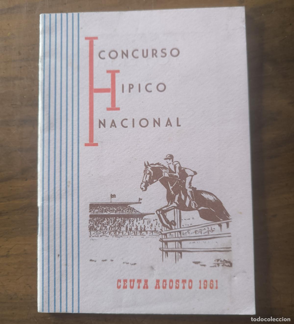 Coleccionismo deportivo: CONCURSO HIPICO NACIONAL - CEUTA AGOSTO 1961