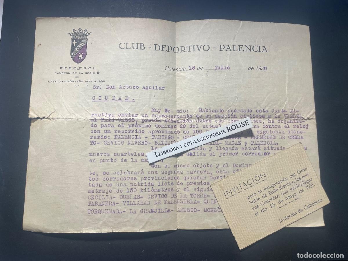 Coleccionismo deportivo: PALENCIA - CLUB - DEPORTIVO - PALENCIA C.D.P. . R.F.E.F. - F.R.C.L. CAMPEON DE LA SERIE B CASTILLA-