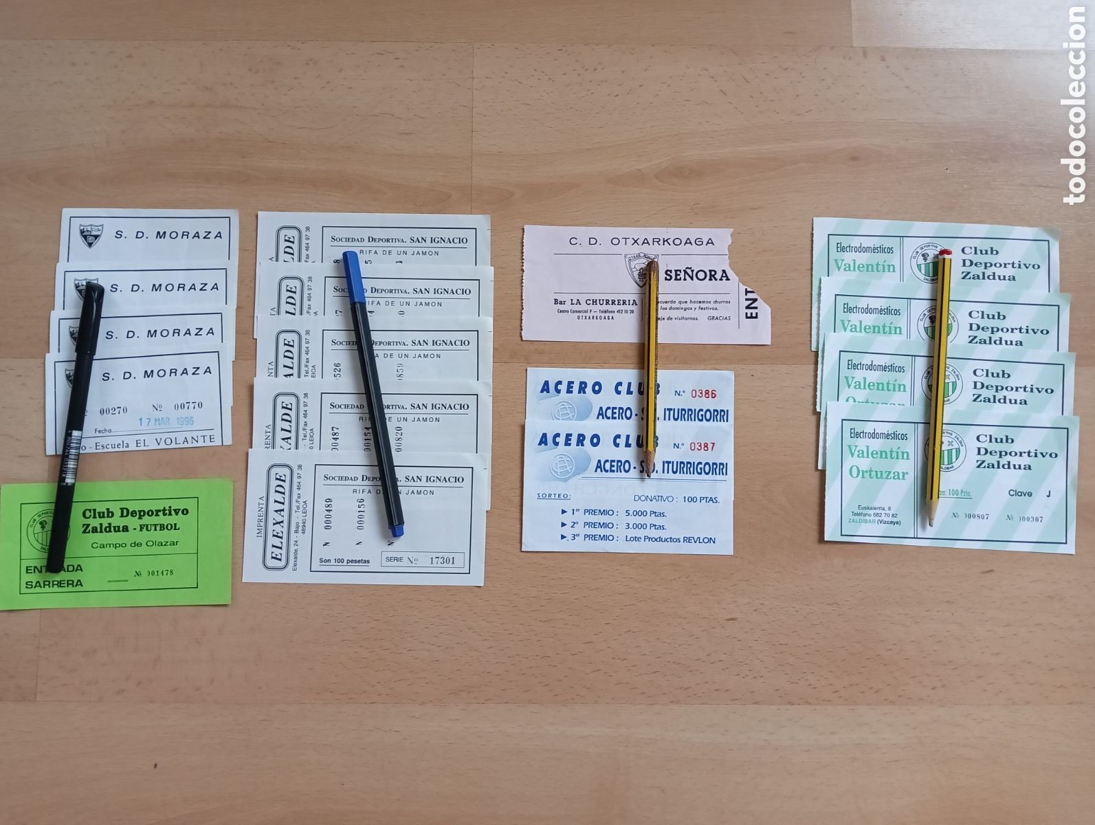 Coleccionismo deportivo: Lote de 17 documentos de Sociedades Deportivas. Antiguos.