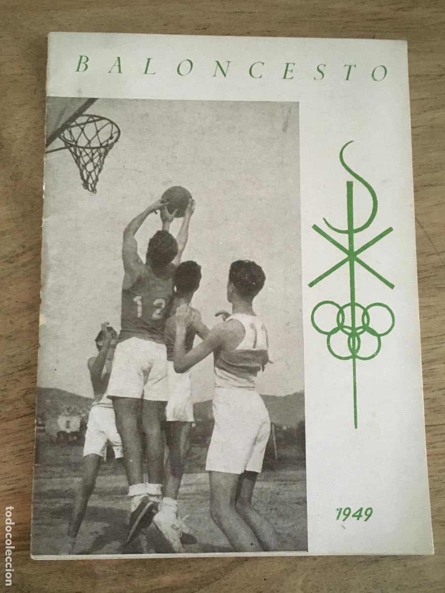 Coleccionismo deportivo: baloncesto libro boletin memoria guia 1949 delegacion diocesana deportes barcelona