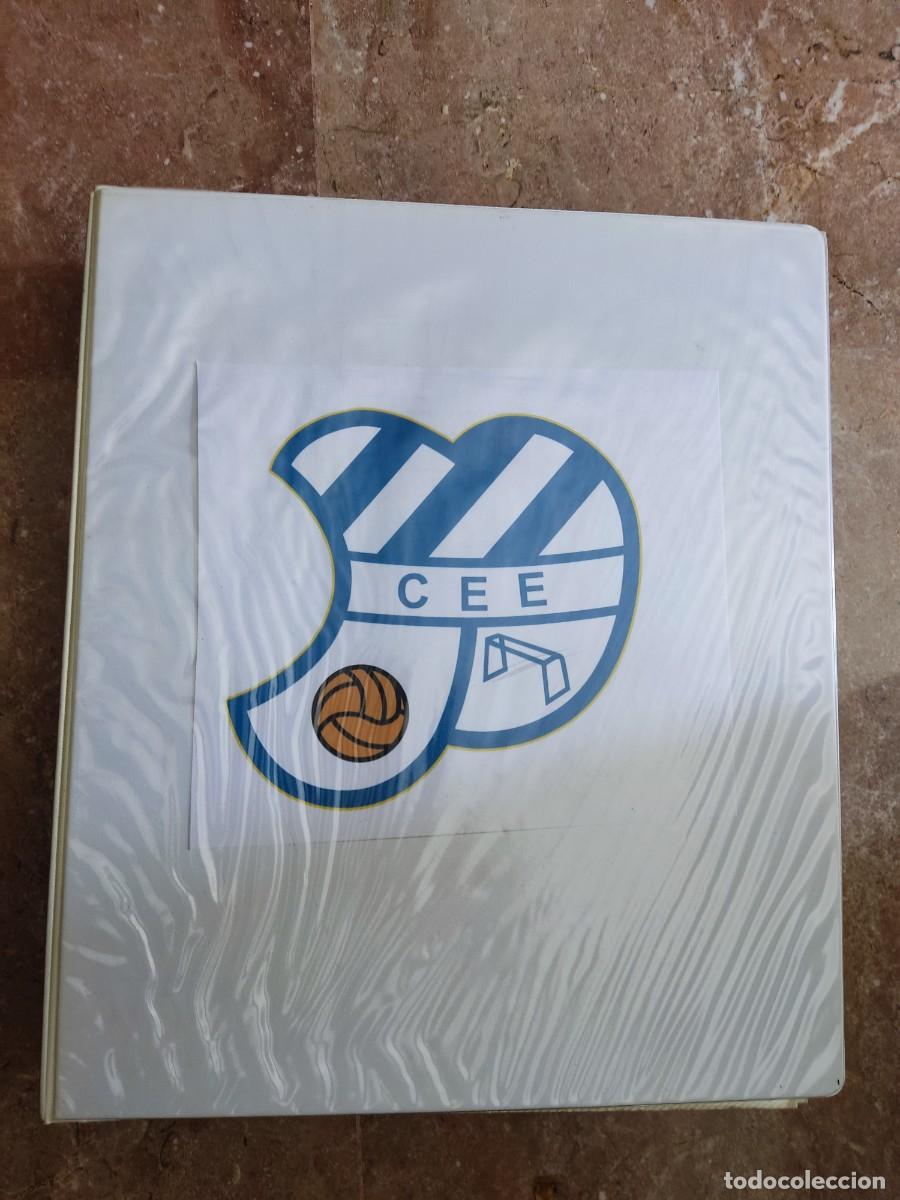 Coleccionismo deportivo: LOTE 2 ALBUMES DE RECORTES DE PERIODICOS Y REVISTAS DE FUTBOL DEL C.E. EUROPA- MAS DE 550 COPIAS