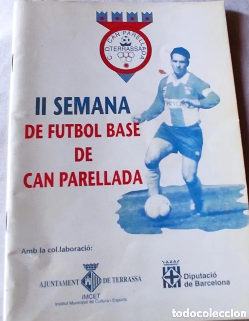 Coleccionismo deportivo: Programa II Semana futbol base Can Parellada 1997 Terrassa - Foto 1
