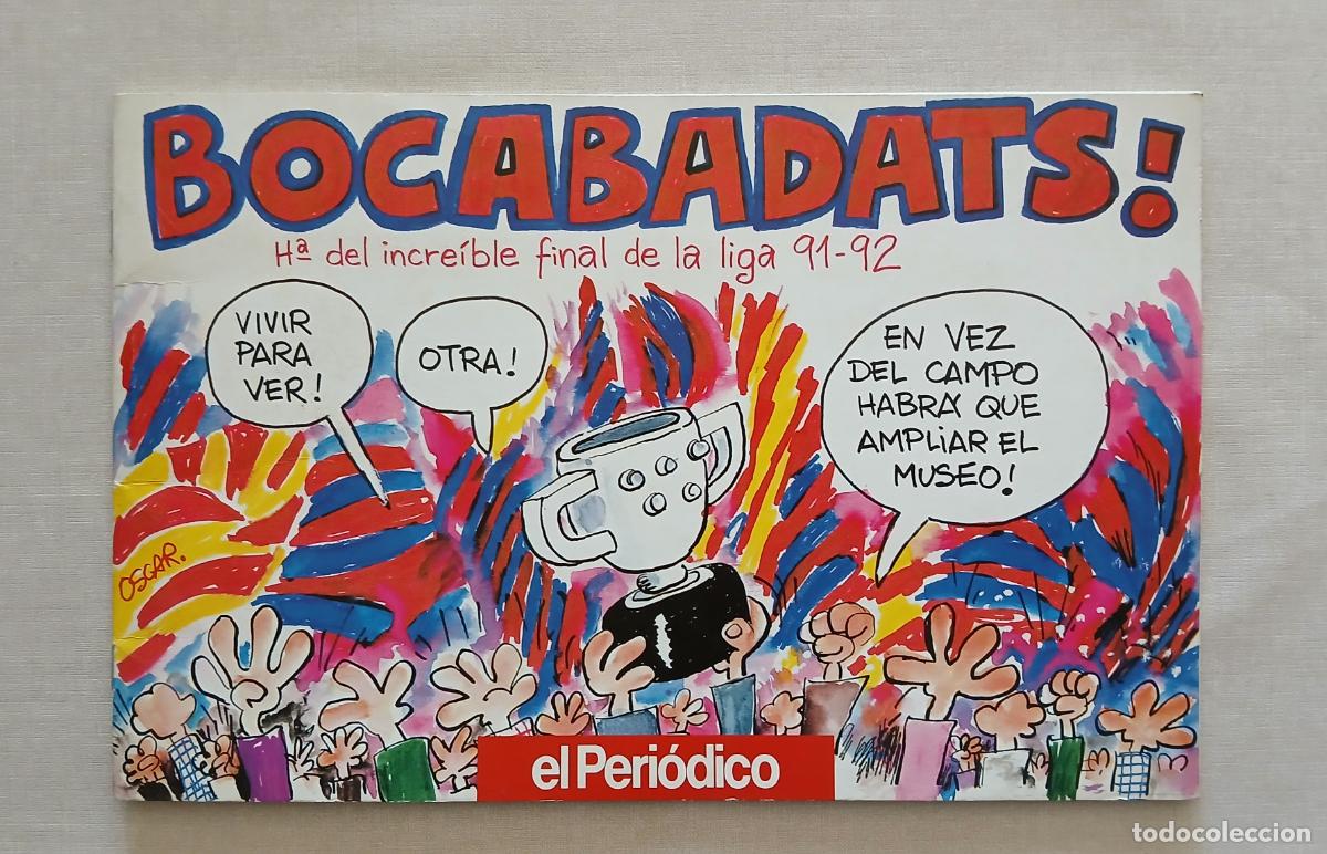 Coleccionismo deportivo: BOCABADATS! OSCAR NEBREDA HUMOR BAR&Ccedil;A FC BARCELONA EL PERI&Oacute;DICO