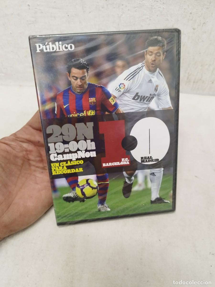Coleccionismo deportivo: DVD Bar&ccedil;a Madrid. 29N 19H clasico. El p&uacute;blico, Precintado.