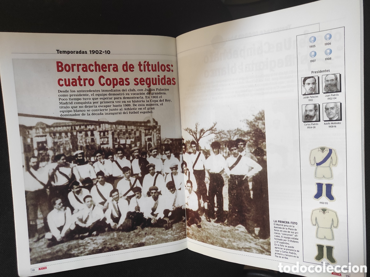 Coleccionismo deportivo: Museo Blanco Real Madrid 1902/1999 - Foto 2